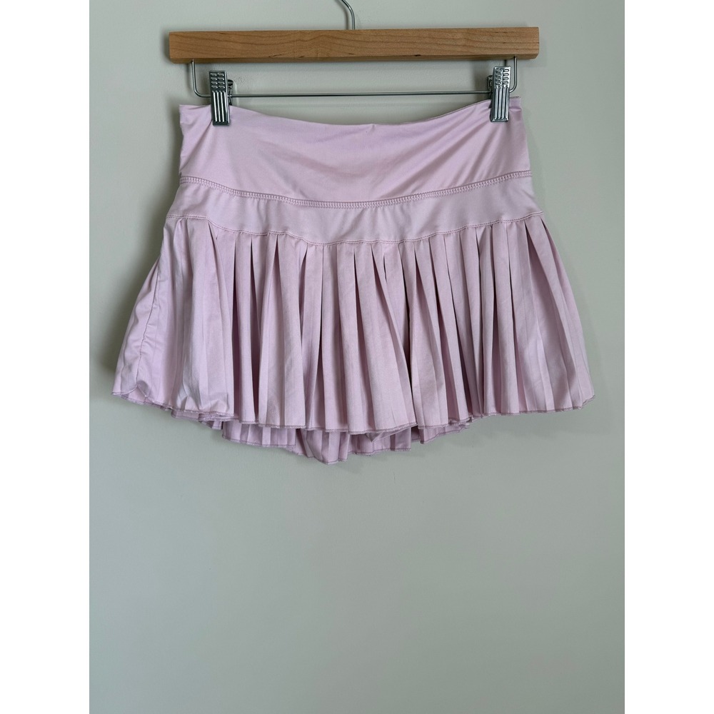 Goldhinge Pleated Tennis Skort Women Med Light Pink